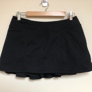 Zella Tennis Shorts (skort), black, size large